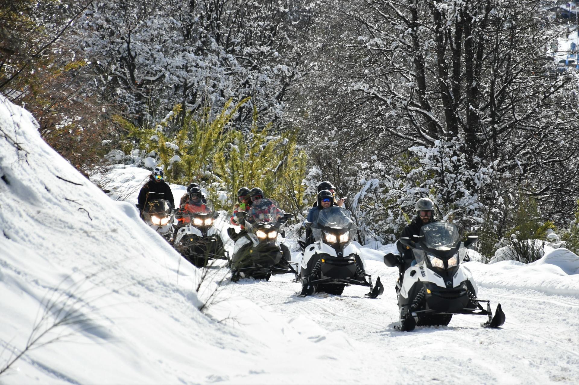 Snowmobile Cerro Catedral foto 3