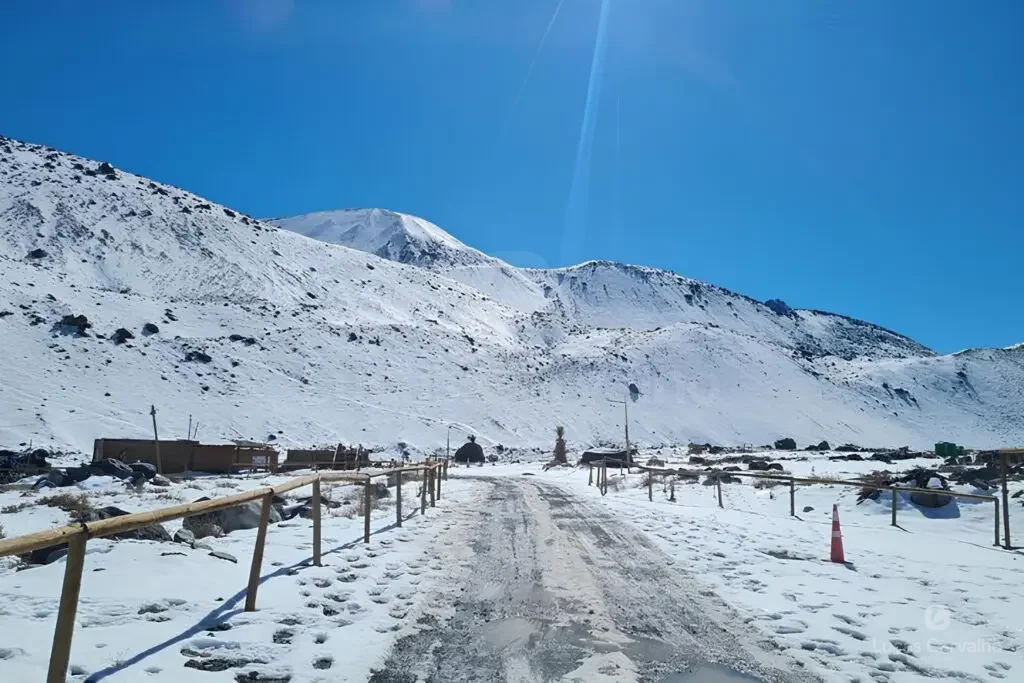 Termas de Colina Cajón del Maipo: Inverno foto 3