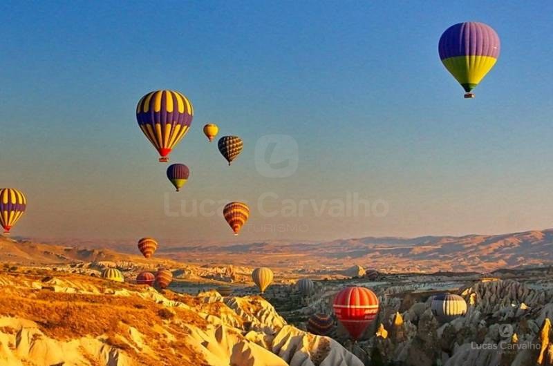 Tour de Balão sobre o Atacama