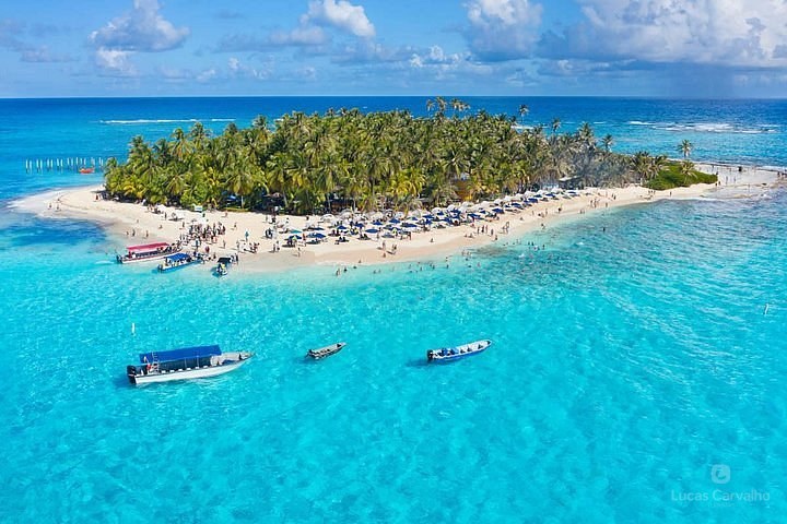 Johnny Cay e Aquário Natural em San Andrés: passeio de barco