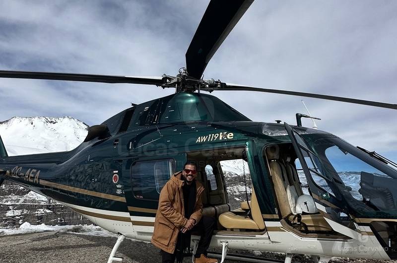Tour de Helicóptero sobre Santiago