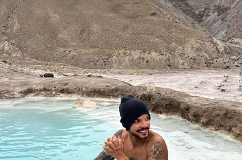 Termas de Colina Cajón del Maipo: Inverno foto 1