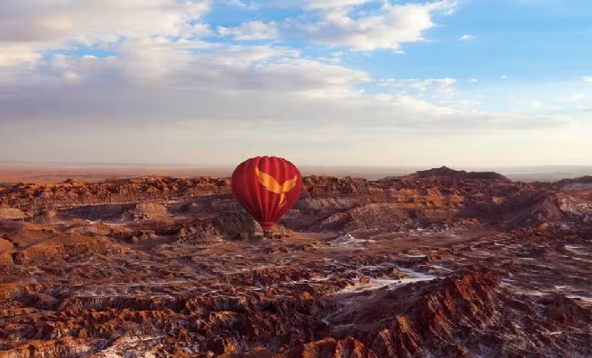 Tour de Balão sobre o Atacama foto 3