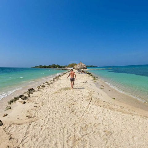 Isla Palma em San Bernardo: passeio de barco saindo de Cartagena foto 2