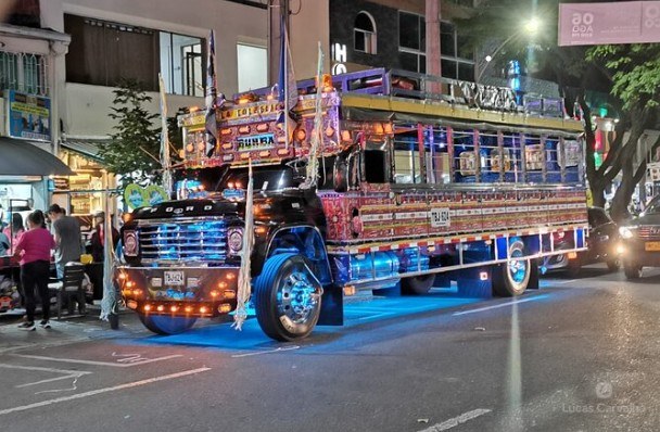 City Tour no Ônibus Chiva: Noturno