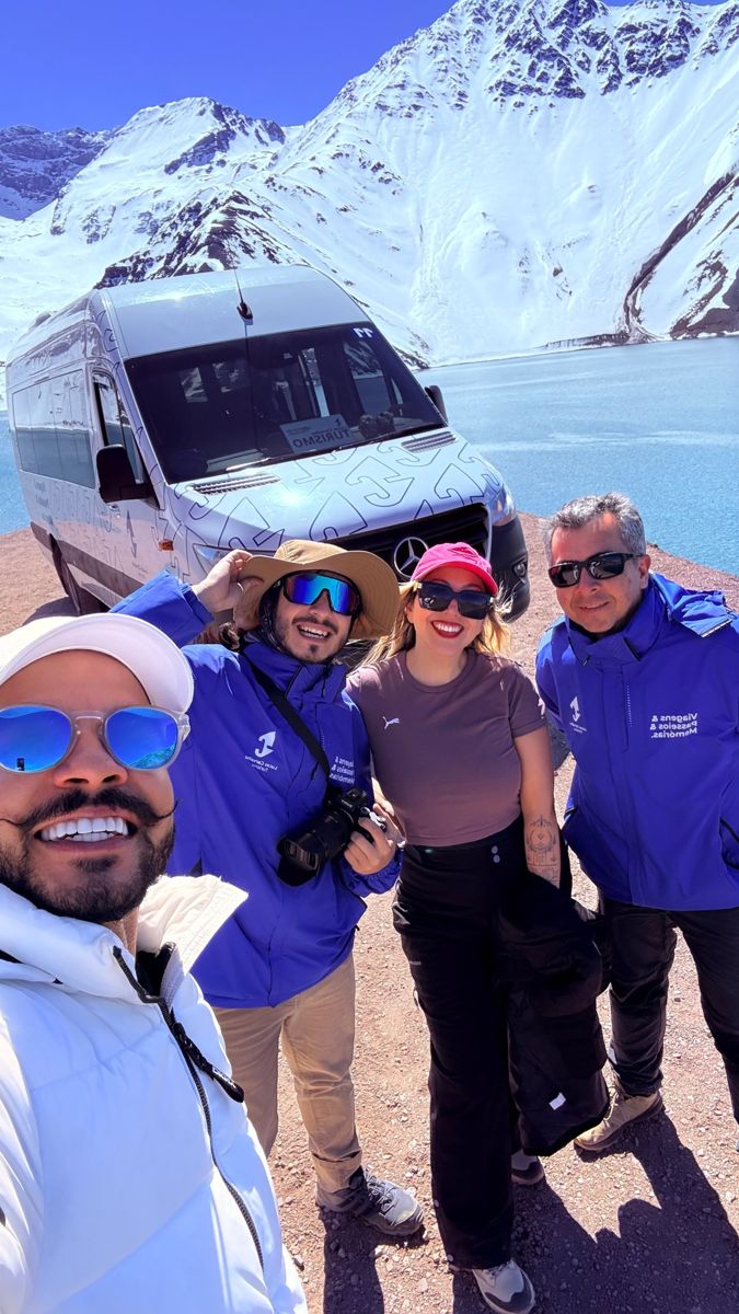 Equipe LC no Embalse El Yeso