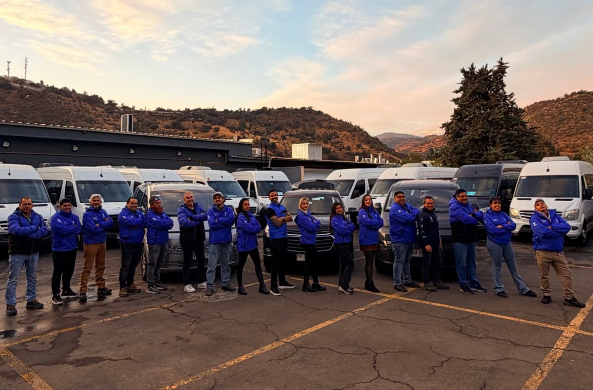 Equipe de operação da LC no Chile