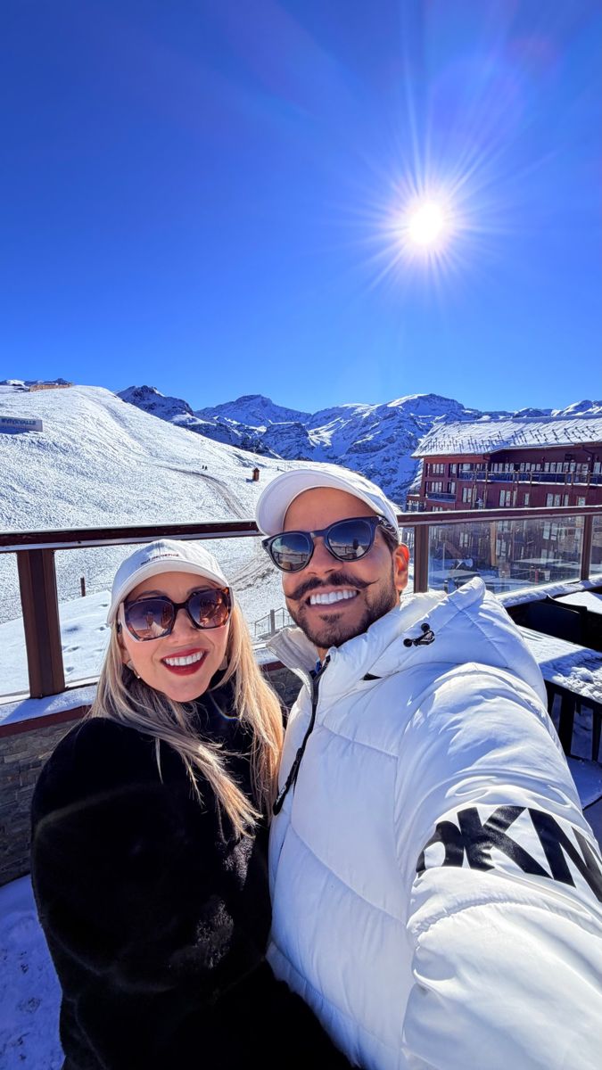 Lucas Carvalho em Valle Nevado
